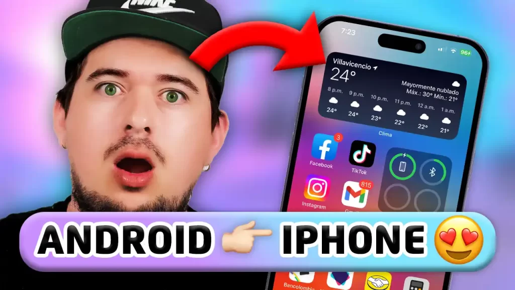 convierte tu android en iphone 14 2023